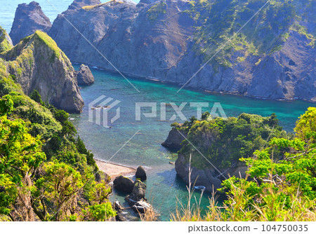 Izu Peninsula, Minami Izu, Oku Iro, Cape Aiai, Hirizo Beach, which is truly unexplored, not accessible on foot, Minami Izu Town, Shizuoka Prefecture (6) 104750035