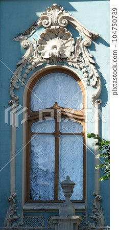 Kiev, Ukraine June 10, 2021: Building - Dining room of Tsarina Catherine near the Mariinsky Palace in the city center of Kiev 104750789