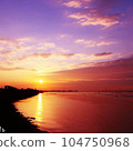 美麗的日落 104750968