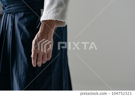 Aikido type hand 104752321