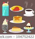 coffee shop menu set 104752422
