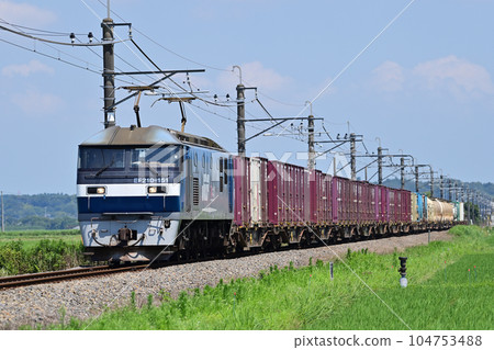 Narita Line Oto - Shimousa Kanzaki JR Freight EF210-151 (New Tsurumi) Narita Line Oto - Shimousa Kanzaki JR Freight EF210-151 (New Tsurumi) 104753488