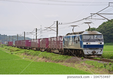 Narita Line Shimousa Kanzaki - Oto JR Freight EF210-173 (New Tsurumi) Narita Line Shimousa Kanzaki - Oto JR Freight EF210-173 (New Tsurumi) 104753497