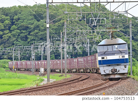 總武幹線物井～櫻花JR貨運EF210-161（新鶴見） 104753513