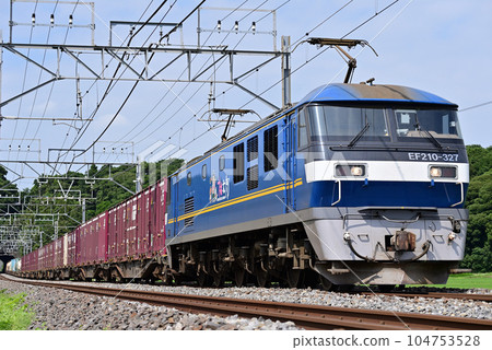 總武本線櫻花～物井 JR Freight EF210-327（新鶴見） 104753528