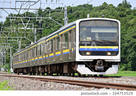 總武本線 Monoi-Sakura JR 東日本 209 系 2100 系 C411 編組(幕張) 總武本線 Monoi-Sakura JR 東日本 209 系 2100 系 C411 編組(幕張) 104753529