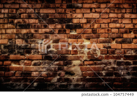 Brick Wall Texture. Generative AI. 104757449