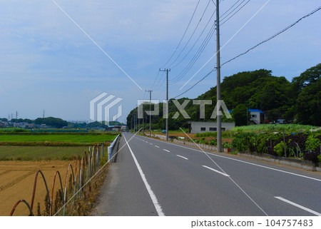 Scenery of Maegasaki, Nagareyama City, Chiba Prefecture, July 2023 104757483