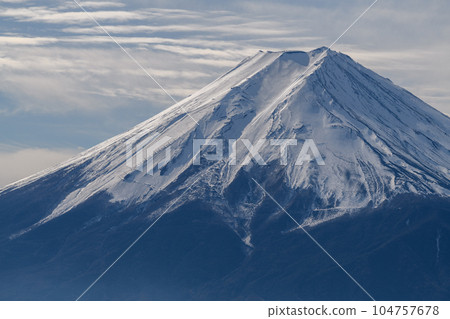Mt.Fuji seen from Mt.Mitsutoge 104757678