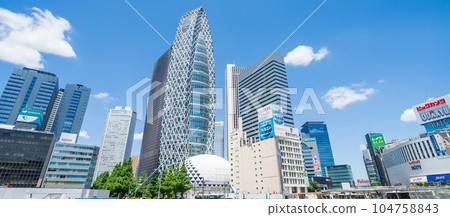 "Tokyo" City scenery in front of Shinjuku Station West Exit "Tokyo" City scenery in front of Shinjuku Station West Exit 104758843