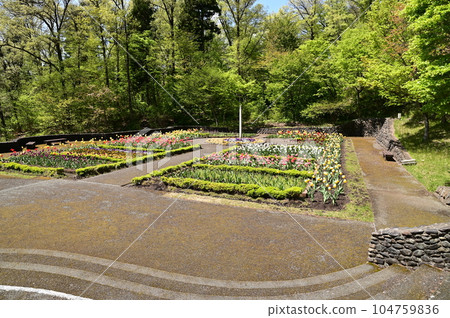宮澤賢治紀念館及周邊設施被綠意環繞 宮澤賢治紀念館及周邊設施被綠意環繞 104759836