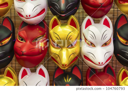 The face of the fox 104760793