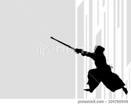 Illustration inspired by kendo Illustration inspired by kendo 104760939