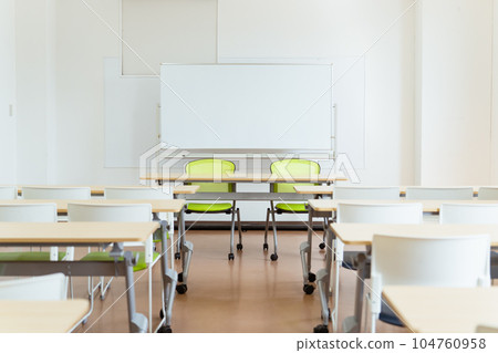 Image of office, conference room, classroom, cram school, school 104760958