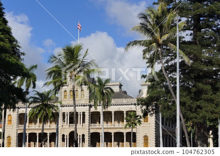 夏威夷檀香山伊奧拉尼宮 104762305