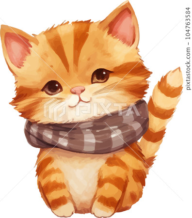 cat, cartoon, cute, autumn, animal, pet, illustration, funny, scarf, fall, character, art, design, kitten, card, happy, kitty, background, isolated, graphic, love, adorable, season, portrait, meow, cat, cartoon, cute, autumn, animal, pet, illustration, funny, scarf, fall, character, art, design, kitten, card, happy, kitty, background, isolated, graphic, love, adorable, season, portrait, meow, 104763584