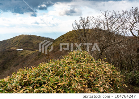 Mt. Nagi: The peak of late autumn seen from the ridgeline and traversing course 1 Nagi-cho, Katsuta-gun, Okayama prefecture Chizu-cho, Yazu-gun, Tottori prefecture Mt. Nagi: The peak of late autumn seen from the ridgeline and traversing course 1 Nagi-cho, Katsuta-gun, Okayama prefecture Chizu-cho, Yazu-gun, Tottori prefecture 104764247