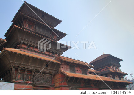 Nepal World Cultural Heritage Kathmandu Valley in South Asia Basantapur of the former royal palace Hanumandhoka in Durbar Square Nepal World Cultural Heritage Kathmandu Valley in South Asia Basantapur of the former royal palace Hanumandhoka in Durbar Square 104764509