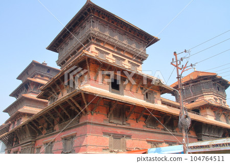 Kathmandu Valley, a world cultural heritage site of Nepal in South Asia Mahendra Museum in Hanumandhoka, the former royal palace in Durbar Square Kathmandu Valley, a world cultural heritage site of Nepal in South Asia Mahendra Museum in Hanumandhoka, the former royal palace in Durbar Square 104764511