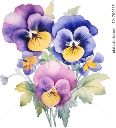 floral, illustration, flower, watercolor, spring, garden, plant, botanical, nature, summer, blossom, purple, decoration, background, petal, vintage, leaf, bloom, design, art, card, violet, beautiful floral, illustration, flower, watercolor, spring, garden, plant, botanical, nature, summer, blossom, purple, decoration, background, petal, vintage, leaf, bloom, design, art, card, violet, beautiful 104764515
