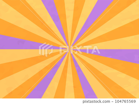 Cute watercolor style concentration line Halloween background banner horizontal horizontal Halloween 104765569