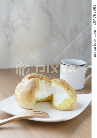 美味的奶油泡芙 美味的奶油泡芙 104765992