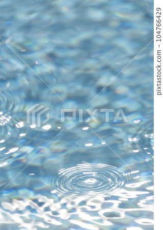 Ripples on the surface of the water Ripples on the surface of the water 104766429
