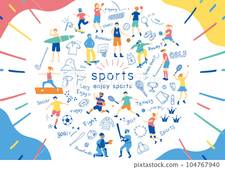 People who enjoy sports People who enjoy sports 104767940