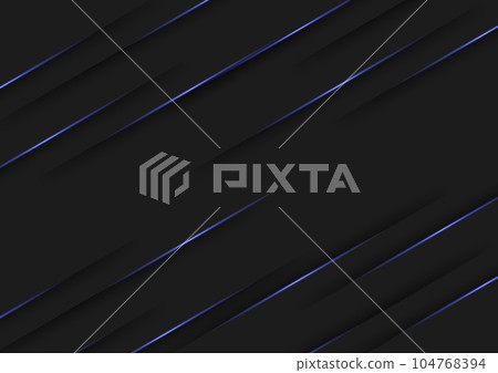 智能藍色抽象線條背景 104768394