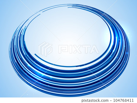 Rotating blue wave background 104768411
