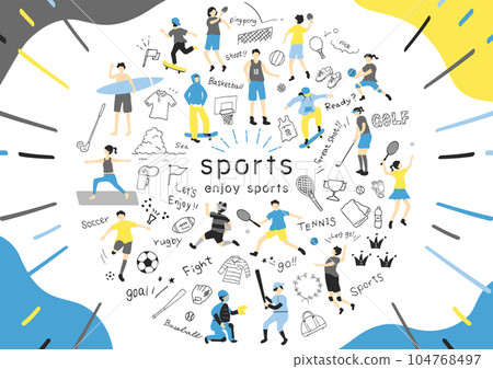 People who enjoy sports People who enjoy sports 104768497