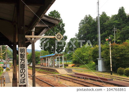 貫穿岐阜縣的地方線第三段妙知鐵道“岩村站” 貫穿岐阜縣的地方線第三段妙知鐵道“岩村站” 104768861