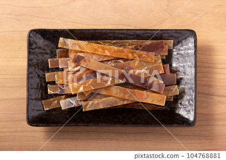 Dried squid stick Dried squid stick 104768881
