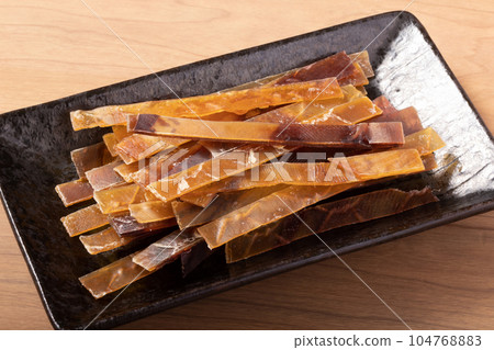 Dried squid stick Dried squid stick 104768883