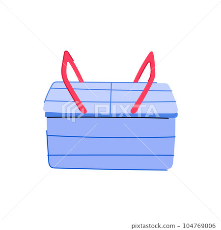 food picnic basket cartoon vector illustration food picnic basket cartoon vector illustration 104769006