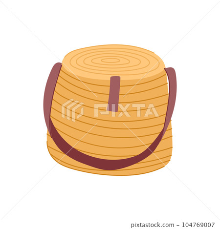 fruit picnic basket cartoon vector illustration fruit picnic basket cartoon vector illustration 104769007