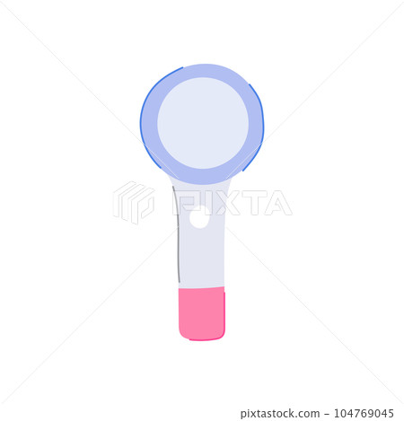 zoom magnifying glass cartoon vector illustration zoom magnifying glass cartoon vector illustration 104769045