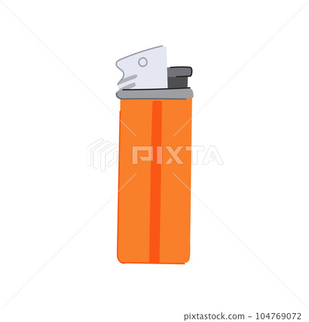 flame lighter fire cartoon vector illustration flame lighter fire cartoon vector illustration 104769072
