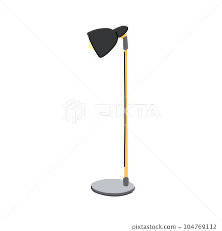modern floor lamp cartoon vector illustration modern floor lamp cartoon vector illustration 104769112