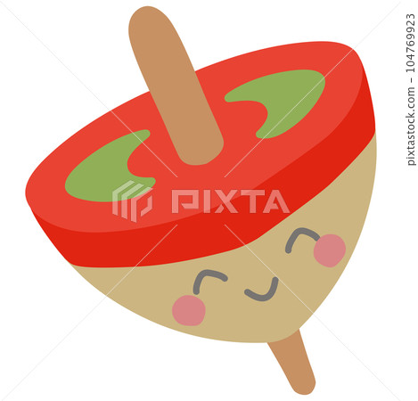 簡單變形微笑上衣的插圖 104769923