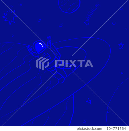 宇航員的插圖 宇航員的插圖 104771564