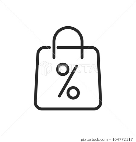 Bag icon vector hot sale