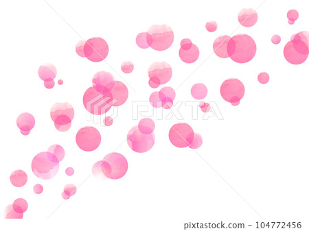 Cute watercolor background material Cute watercolor background material 104772456