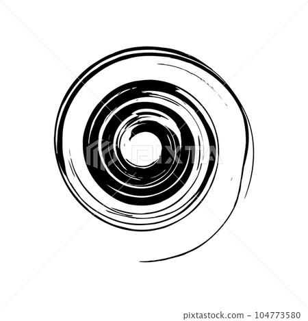 Spiral Design Element. Brush Stroke Line. Abstract Swirl Icon. Vector Art. Spiral Design Element. Brush Stroke Line. Abstract Swirl Icon. Vector Art. 104773580