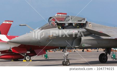 French Air Force Rafale fighter sortie French Air Force Rafale fighter sortie 104774015
