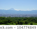 Mount Fuji and Kofu city 104774849