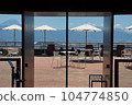 Open terrace with a view of Mt.Fuji 104774850