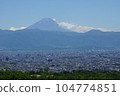 Mount Fuji and Kofu city 104774851