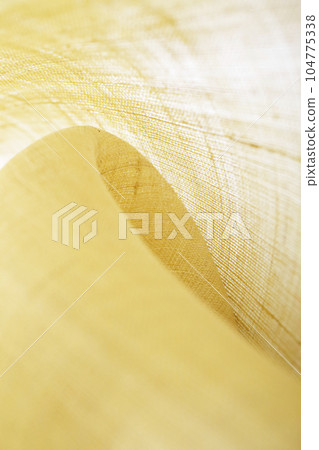 Image photo of hemp cloth with light yellow fibers visible 104775338