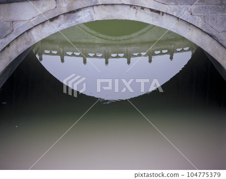 故宮內河上的金水橋 故宮內河上的金水橋 104775379